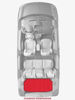 ЭВА коврики «Queen Lux» багажник для ИЖ 27156